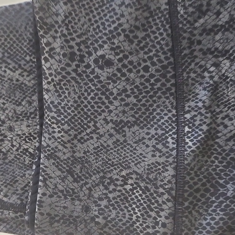 Snakeskin Print Pants